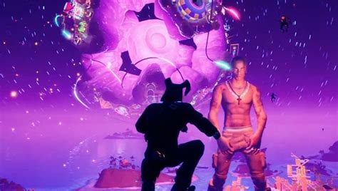 The rewards for tuning in to travis scott's astronomical debut in fortnite on april 23, 24 and 25. Travis Scott's Fortnite concert garnered 12.3 million players