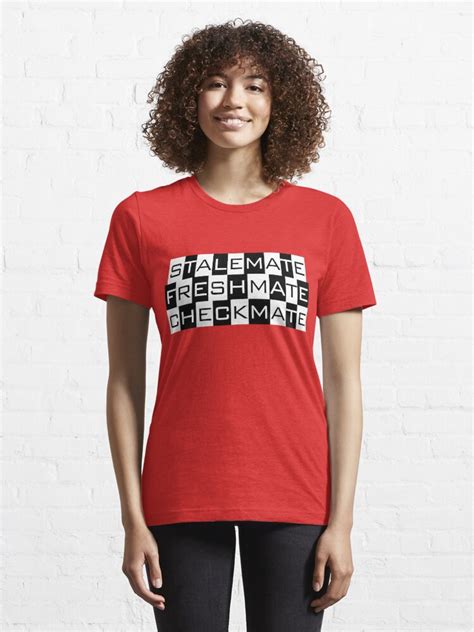 Checkmate Funny T Shirt By Ronmarton Redbubble