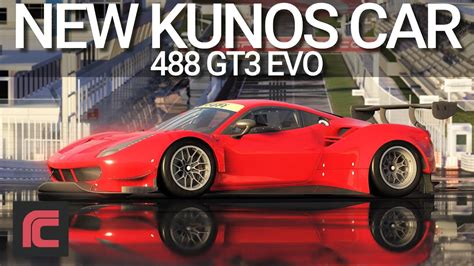 Kunos New Assetto Corsa Car Ferrari 488 GT3 EVO YouTube