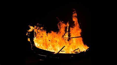 Viking Funerals Pagan Ship Burials Vendel And Freyr Youtube