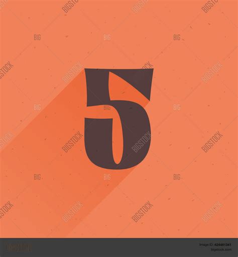 Number Five Logo Your Vector And Photo Free Trial Bigstock