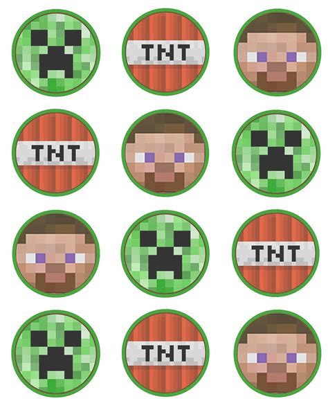 Make your own minecraft magnets using this free printable pdf. Free Minecraft Tnt Printables Minecraft Tnt . | Box Car Project - Free Printable Minecraft ...
