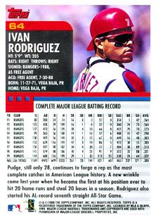 Mar 11, 2021 · the early 1980s were a pretty dismal time for baseball cards or, more precisely, baseball card designs. Topps Baseball Card Backs Image Gallery and History