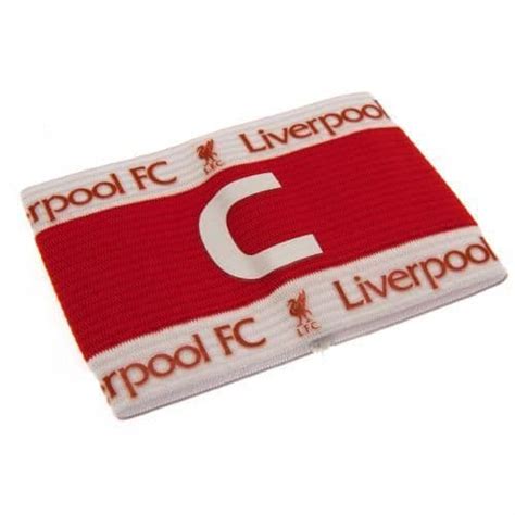 Liverpool Fc Captains Arm Band Lfc Merchandise Novelty Football