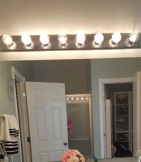 How To Replace Hollywood Lights In Bathroom Artcomcrea