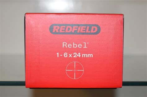 Redfield Rebel 1 6 X 24 Illuminated Rectile Riflescope 175251 Nib