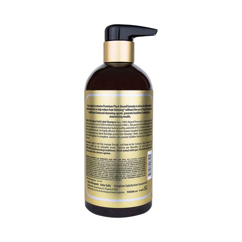 Pura Dor Original Gold Label Anti Hair Thinning Shampoo 473 Ml Au