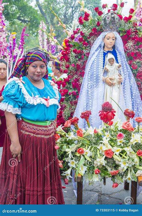 flower and palm festival in panchimalco el salvador editorial image image of salvador latino