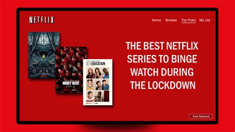 The Best Netflix Series To Binge Watch During The Lockdown Tracktollywood