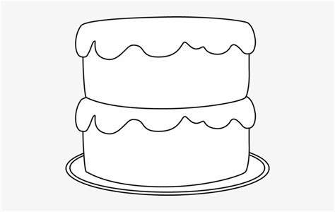 Black And White Cake Clip Art White Cake Clipart Free Transparent