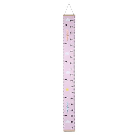 Nordic Style Baby Child Kids Height Ruler Kids Growth Size Chart Height