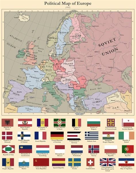 alternate europe in 1962 [anglo dutch america timeline] alternate history imaginary maps