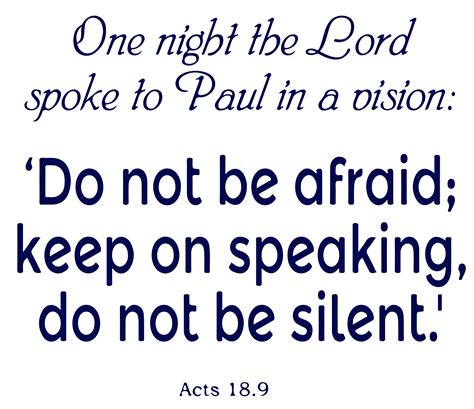 Acts 189 Do Not Be Afraid Listen To Dramatized Or Read Gnt