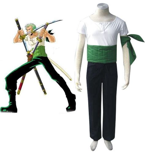 Free Shipping One Piece Roronoa Zoro Two Years Ago Anime Cosplay