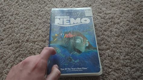 Finding Nemo Vhs Unboxing Youtube