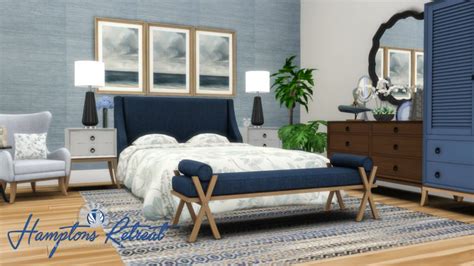 Hamptons Retreat Bedroom Addons By Peacemaker Ic Liquid Sims