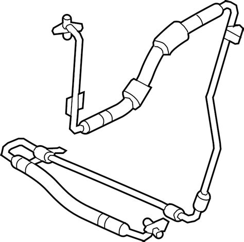 Audi A4 Power Steering Pressure Hose. Dynamic, LITER, PUMP ...