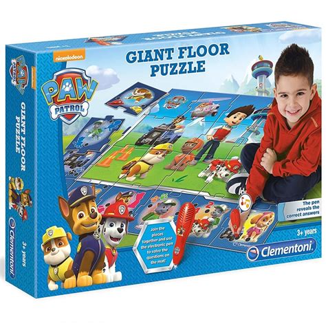 Clementoni Paw Patrol Interactive Giant Floor Puzzle Jigsaw Puzzles