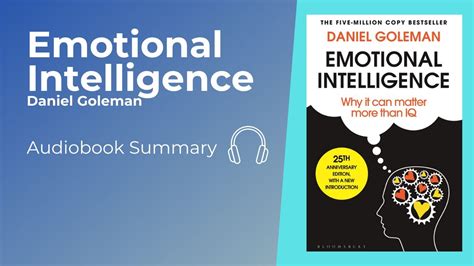 Emotional Intelligence Daniel Goleman Audiobook Summary Core