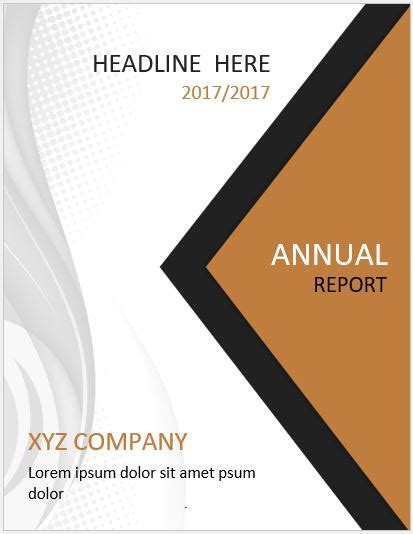 20 Report Cover Page Templates For Ms Word Download And Edit