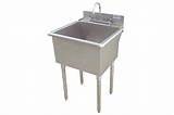 Free Standing Laundry Sink Stainless Steel Photos
