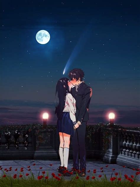 Discover Romantic Anime Kiss Wallpaper Super Hot In Duhocakina