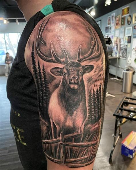 101 Best Elk Tattoo Ideas You Have To See To Believe Outsons