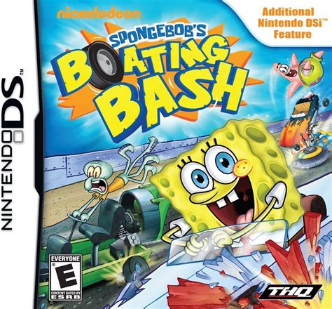 Spongebob Boating Bash Nintendo Ds Unique Functionality