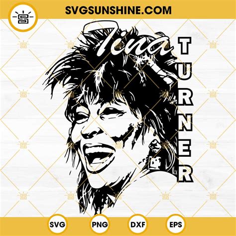 Tina Turner Svg Tina Turner Rock And Roll Svg