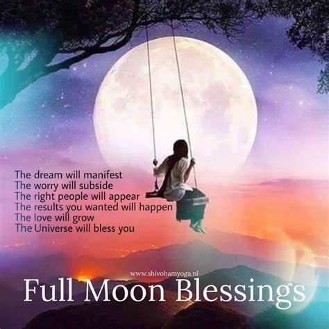 Full Moon Blessings ♡ Shivohamyoganl Inspiration 5d