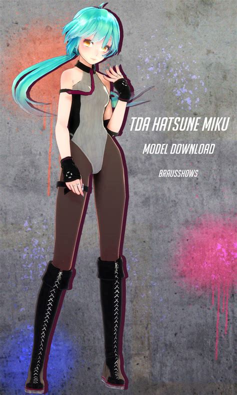 Mmd Tda Hatsune Miku Costume Deluxe Model Dl By Brausshows On Deviantart
