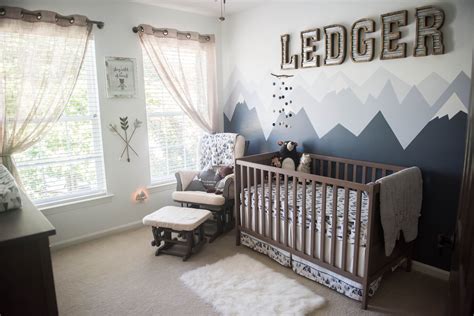 Ledgers Mountain Nursery Project Nursery Baby Boy Rooms Baby Boy