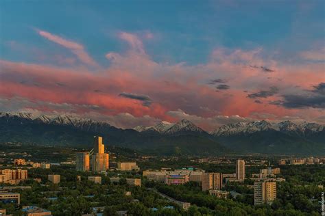 Almaty The View From Above · Kazakhstan Travel And Tourism Blog