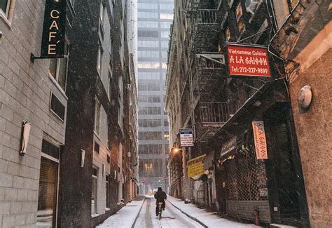 New York City Alley In The Snow Photograph By Vivienne Gucwa Fine Art