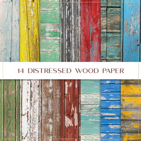 Distressed Wood Digital Paper Rustic Wood Texture Old Wood Etsy Australia