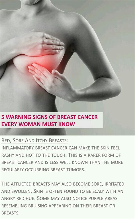 5 Warning Signs Of Breast Cancer Every Woman Must Know Combating Cancer Free Hot Nude Porn Pic