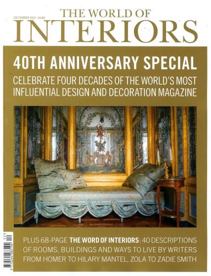 The World Of Interiors Magazine Subscription