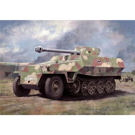 Dragon Model Kit 135 Sd Kfz 251 22 With 75cm Pak 40 Toy Brands A K