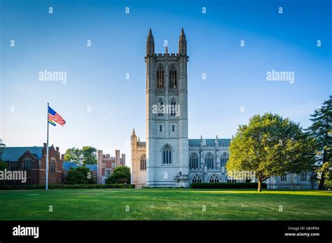 The Trinity College Chapel At Trinity College In Hartford