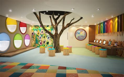 Ambiente Lúdico Design De Creche Projetos De Jardim De Infância