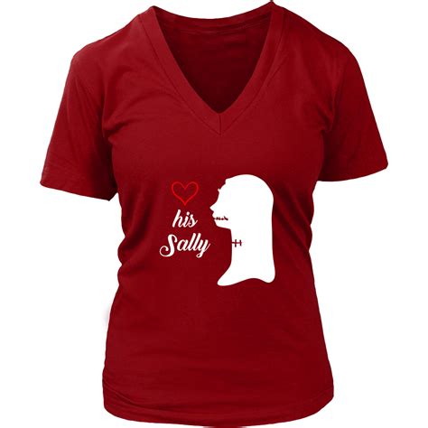 Valentines Day T Shirt His Sally Tech T Shirts Shirts Women