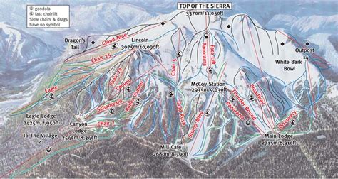 34 Mammoth Mountain Ski Map Maps Database Source
