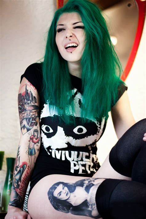 I Used To Adore Green Hair Exactly Like This Green Hair Dye Green