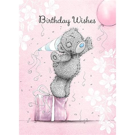 Birthday Wishes Me To You Bear Card A01ss447 Me To You Bears Online