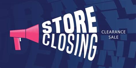 Top 60 Store Closing Clip Art Vector Graphics And Illustrations Istock