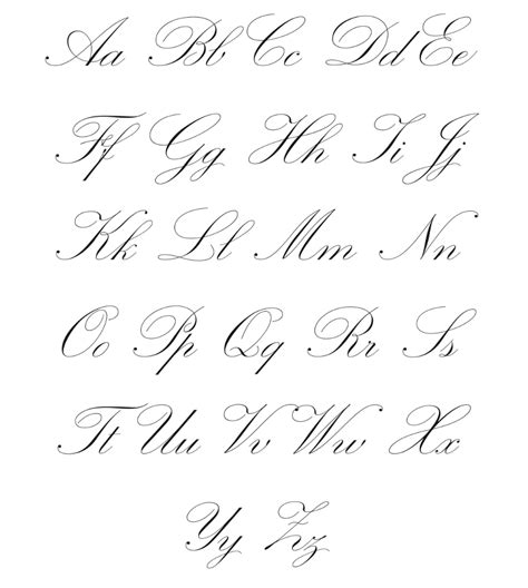 Spencerian script worksheets