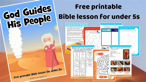 God Guides His People Free Bible Lesson For Under 5s Trueway Kids