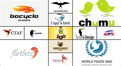 50 Creative Bird Logo Designs