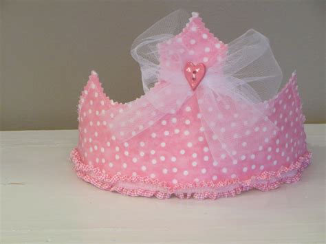 Fabric Princess Birthday Crown Fabric Crown Birthday Crown Fairy