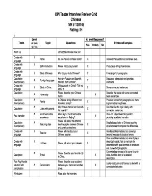 Opic can provide insurance coverage only for investments in less developed friendly countries.3 opic must give political risk insurance. Fillable Online OPI Tester Interview Review Grid Fax Email Print - pdfFiller